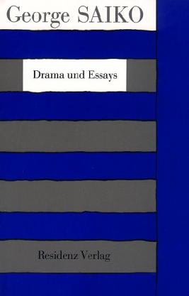 Coverabbildung von "Drama und Essays"