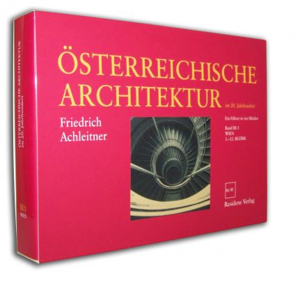 Coverabbildung von "Österreichische Architektur im 20. Jahrhundert III/1"