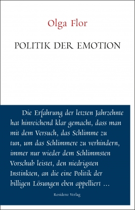 Coverabbildung von 'Politik der Emotion'